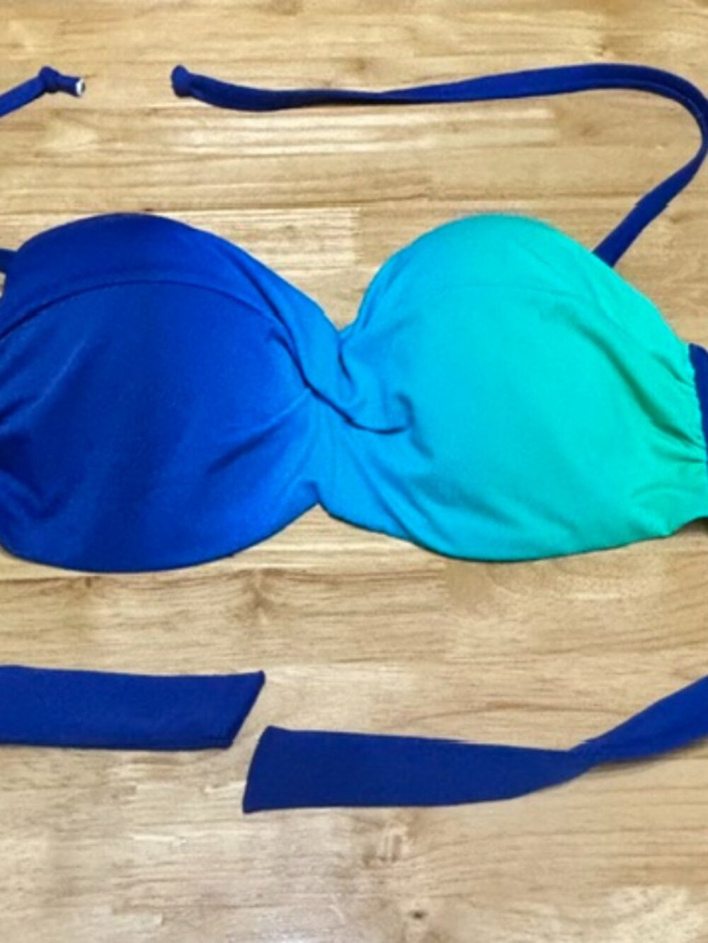 Multi Color LasCana Venus 32DD Bikini Top